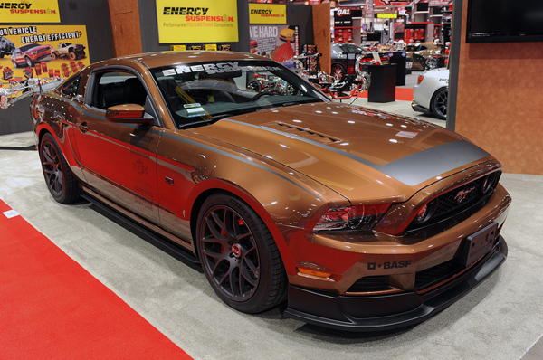 Ford Mustang Gold Bronze   SEMA 2012